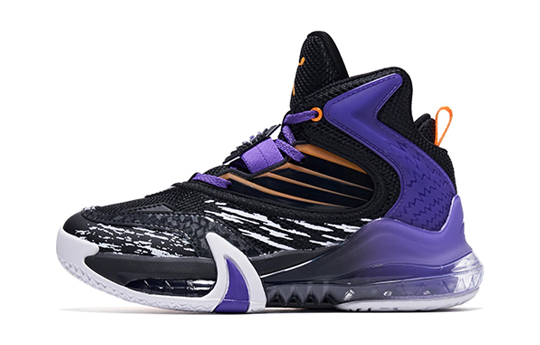 QIAODAN Легкие, износостойкие и нескользящие высокие баскетбольные кроссовки для подростков, черные, фиолетовые
QIAODAN Легкие, износостойкие и нескользящие высокие баскетбольные кроссовки для подростков, черные, фиолетовые