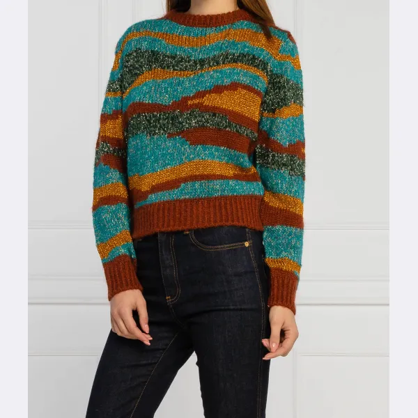 Свитер обычного кроя Valsusa с добавлением шерсти Pinko, мультиколор