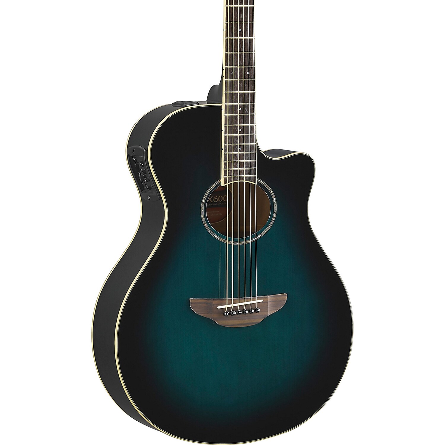 Акустически-электрическая гитара Yamaha APX600 Oriental Blue Burst 
Акустически-электрическая гитара Yamaha APX600 Oriental Blue Burst