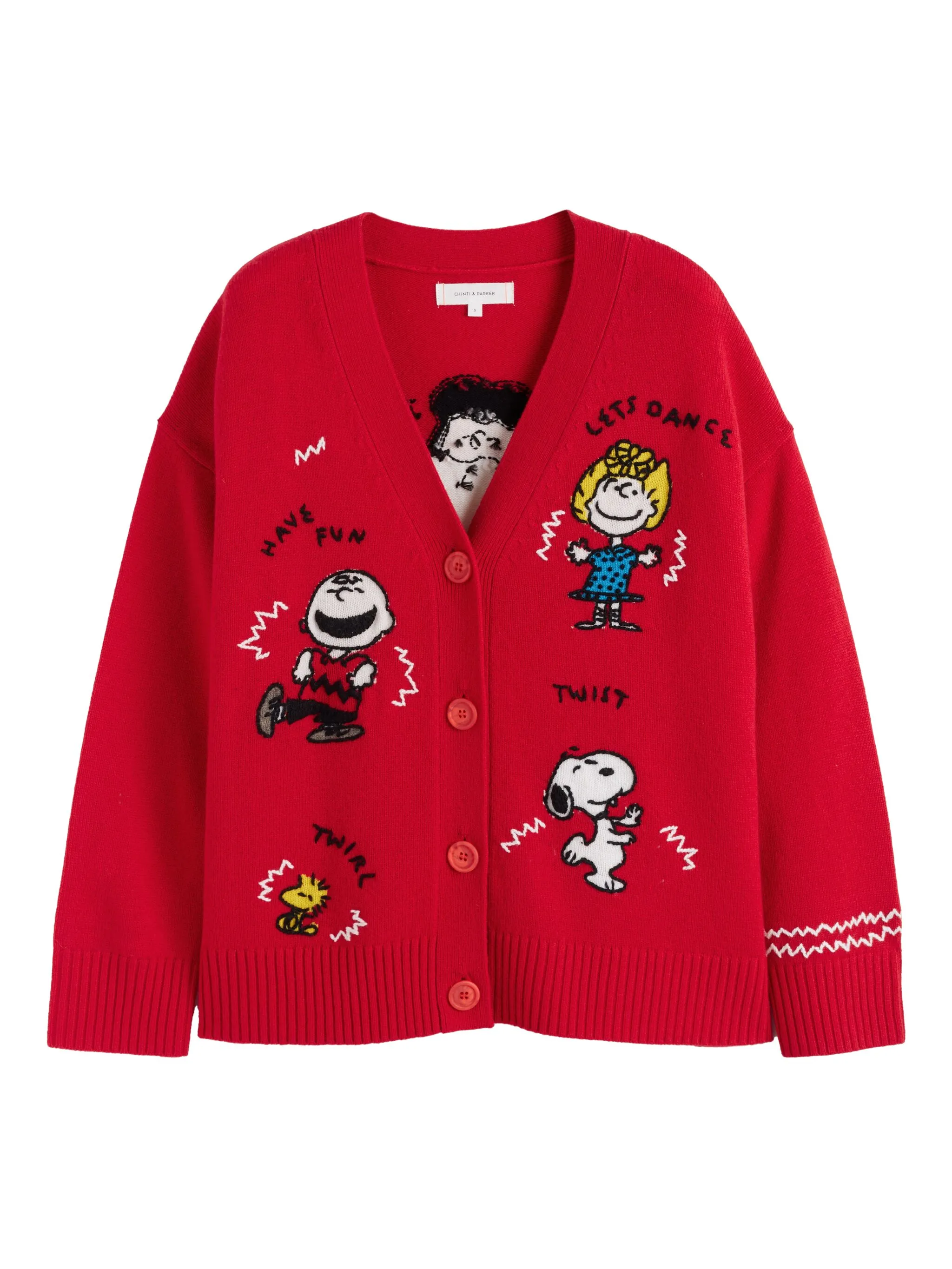 Кардиган Peanuts Dancing Chinti & Parker, красный
Кардиган Peanuts Dancing Chinti & Parker, красный