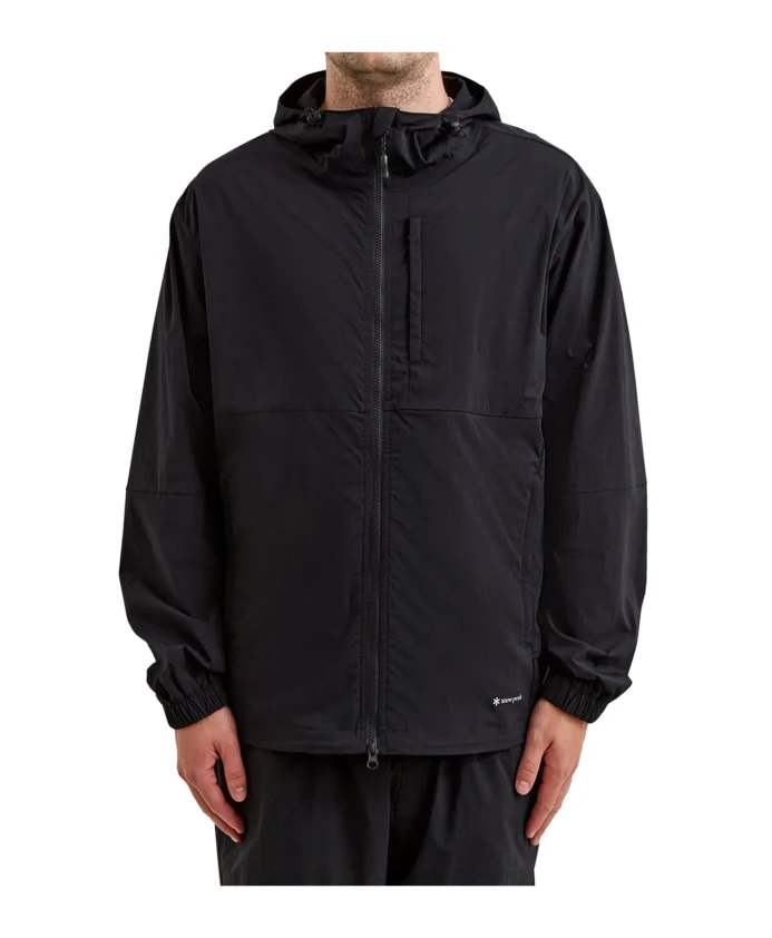 Черная водонепроницаемая легкая куртка-парка в стиле милитари Snow Peak, черный
Черная водонепроницаемая легкая куртка-парка в стиле милитари Snow Peak, черный