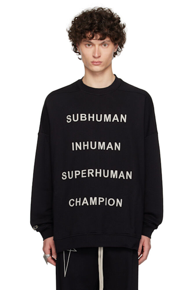 Черная толстовка Champion Edition Jumbo Rick Owens
Черная толстовка Champion Edition Jumbo Rick Owens