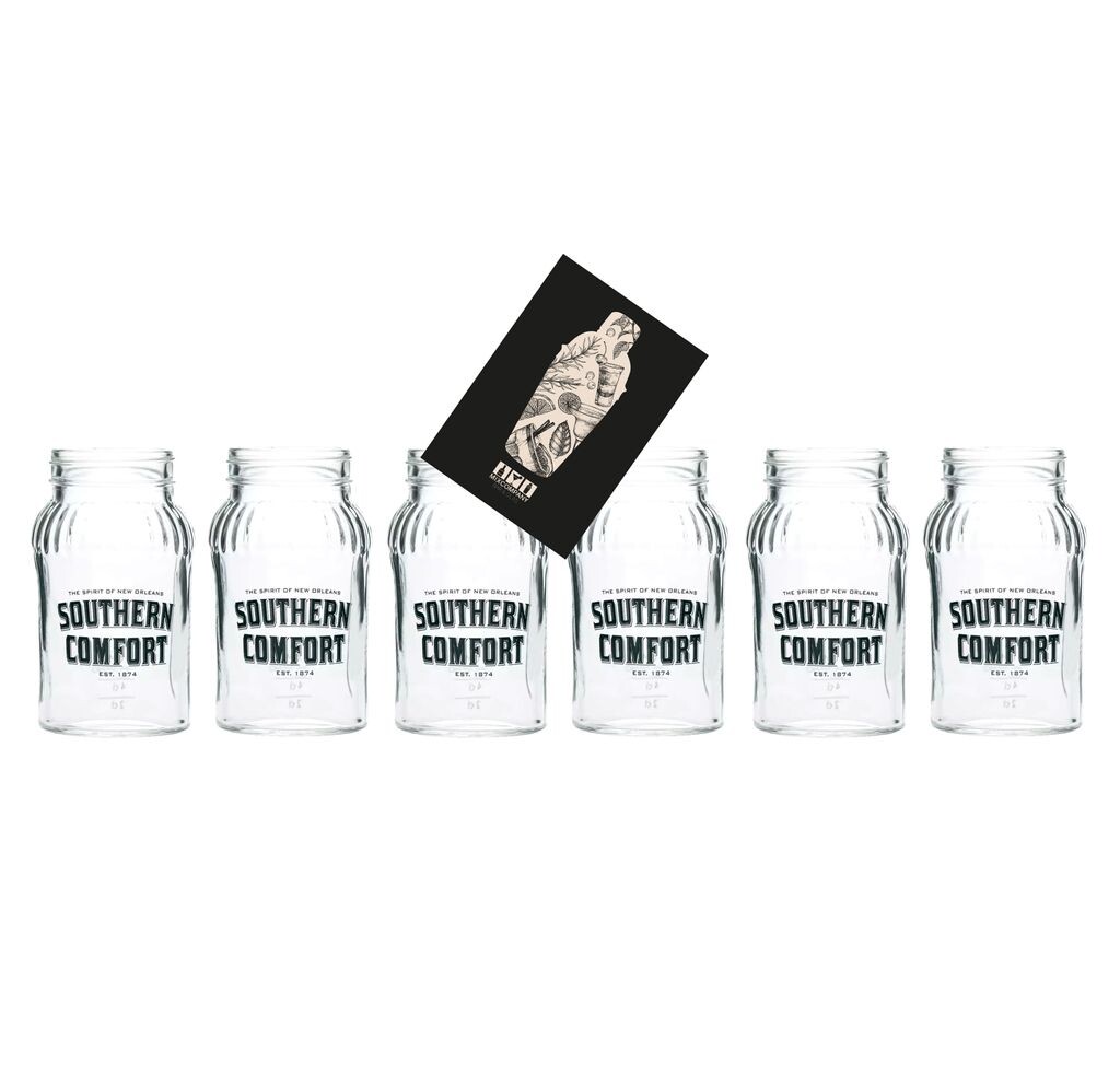 Набор Southern Comfort из 6 стеклянных бокалов Lynchburg, 6 шт., банка для коктейлей/джемов Mixcompany
Набор Southern Comfort из 6 стеклянных бокалов Lynchburg, 6 шт., банка для коктейлей/джемов Mixcompany