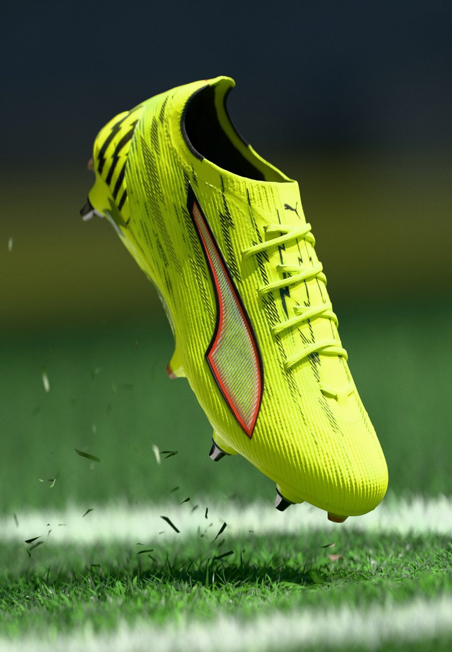 Кроссовки Puma ULTRA 6 ULTIMATE MXSG, Yellow Alert/Black/Silver-Coloured/Glowing Red/Black
Кроссовки Puma ULTRA 6 ULTIMATE MXSG, Yellow Alert/Black/Silver-Coloured/Glowing Red/Black