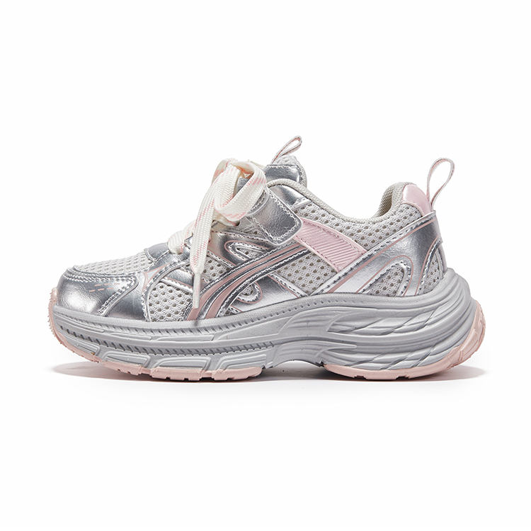 7 PE противоскользящие легкие амортизирующие низкие детские кроссовки для повседневной носки 7-PE, серебряный/серый/розовый
7 PE противоскользящие легкие амортизирующие низкие детские кроссовки для повседневной носки 7-PE, серебряный/серый/розовый