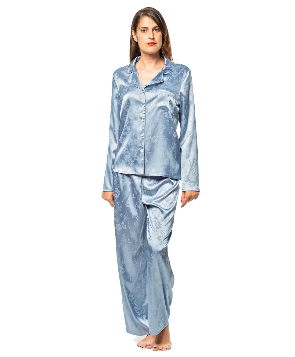 Женская пижама длинная сорочка Señoretta, светло-голубой 
Женская пижама длинная сорочка Señoretta, светло-голубой