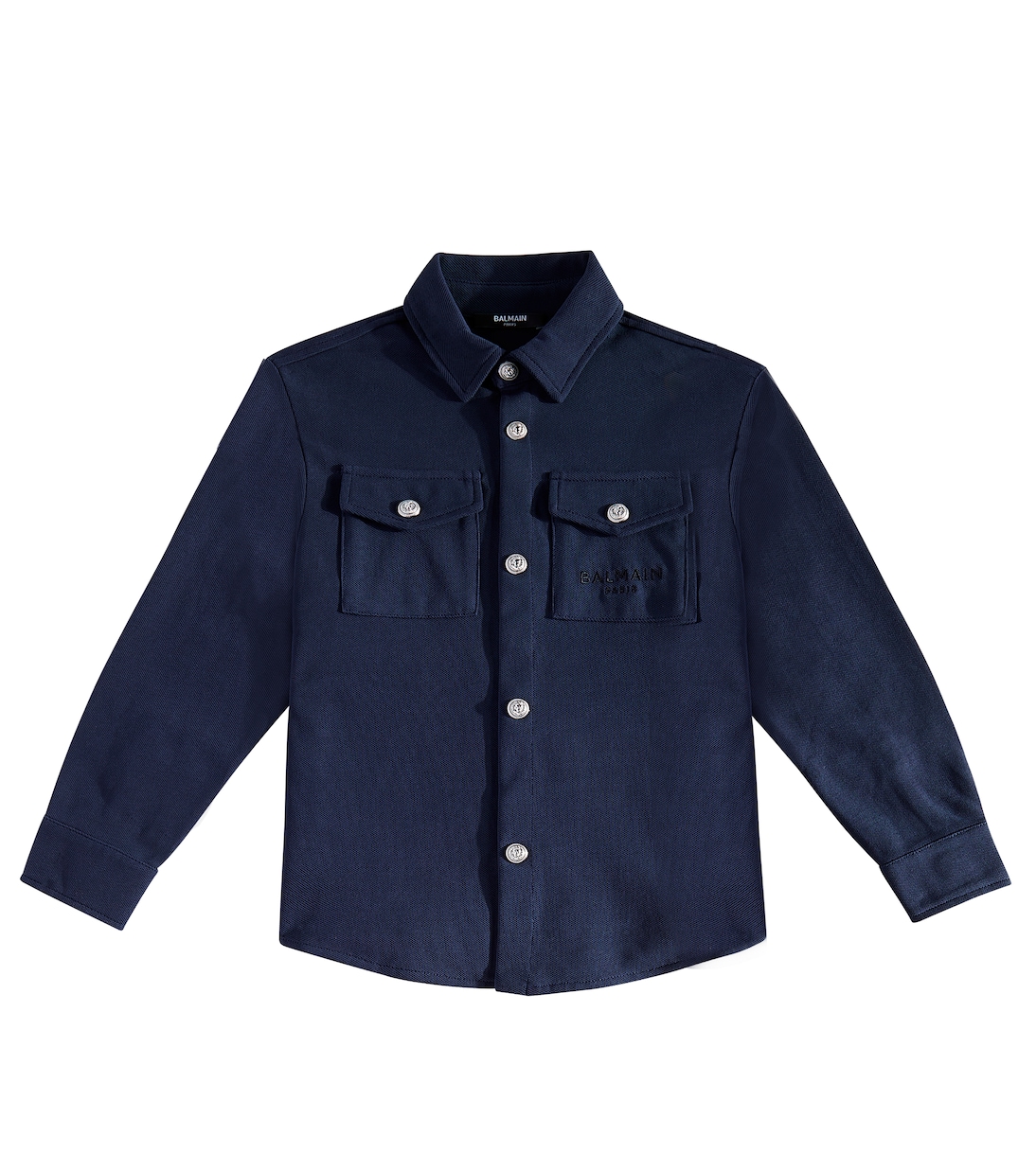 Хлопковая рубашка Balmain Kids, Air Force Blue
Хлопковая рубашка Balmain Kids, Air Force Blue