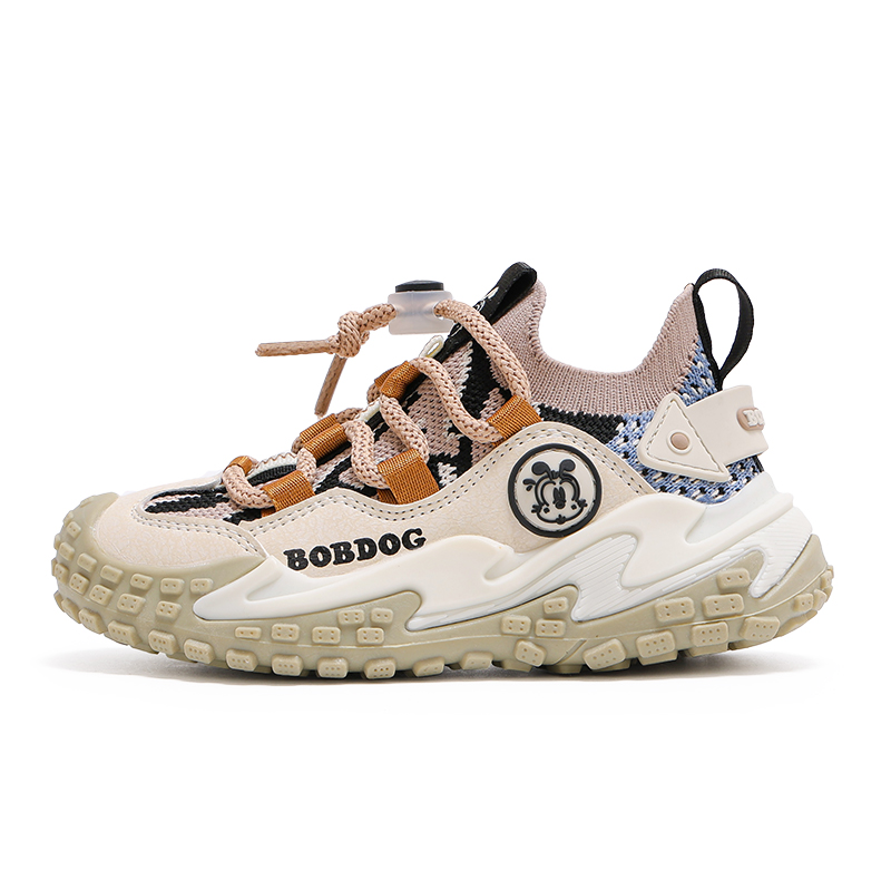 Нескользящая износостойкая детская обувь для повседневной жизни BOBDOG, экрю
Нескользящая износостойкая детская обувь для повседневной жизни BOBDOG, экрю