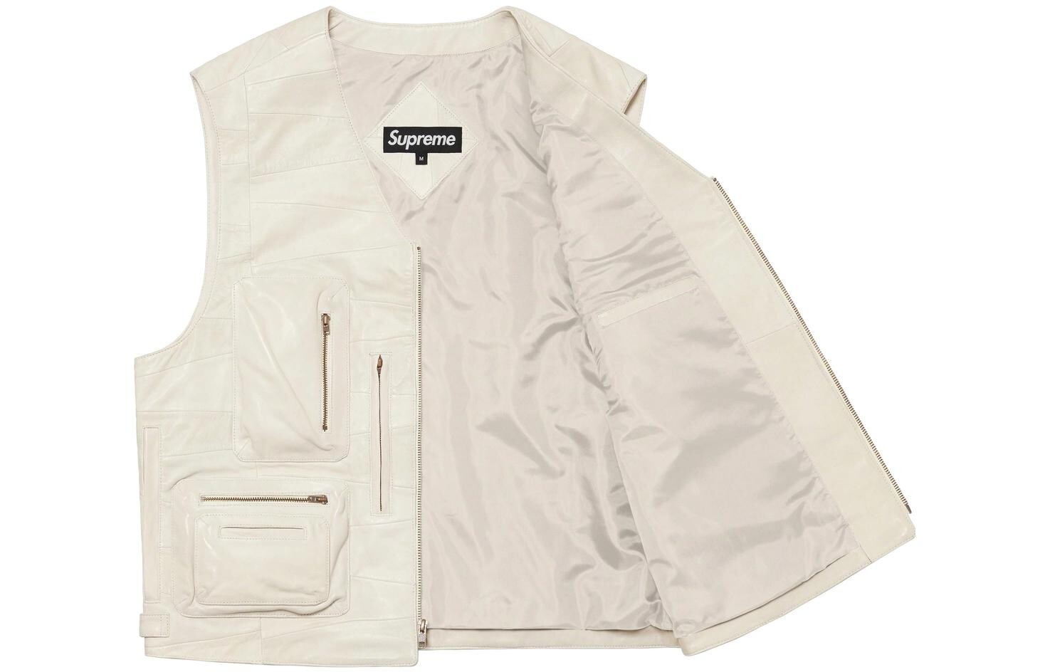SS23 Жилет унисекс Supreme, белый
SS23 Жилет унисекс Supreme, белый