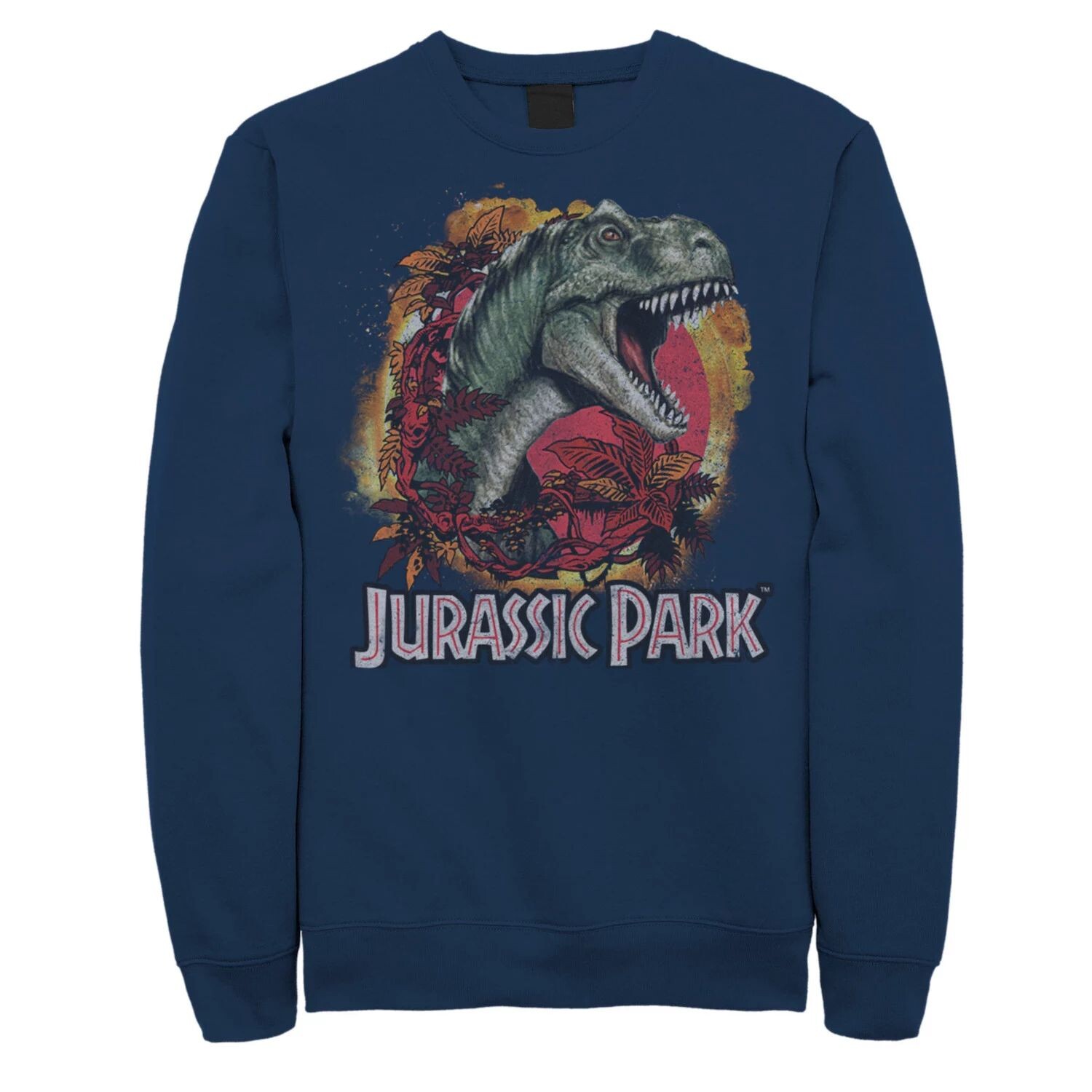 Мужской флисовый пуловер с графическим логотипом «Парк Юрского периода» T-Rex Explosion Jurassic World, синий
Мужской флисовый пуловер с графическим логотипом «Парк Юрского периода» T-Rex Explosion Jurassic World, синий