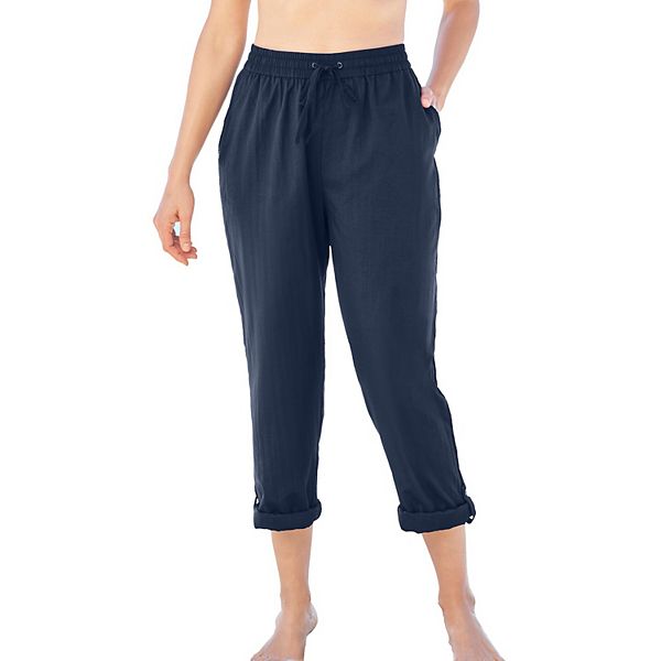 Swim 365 женские plus size таслоновые свертывающиеся брюки Swimsuits For All, Navy
Swim 365 женские plus size таслоновые свертывающиеся брюки Swimsuits For All, Navy