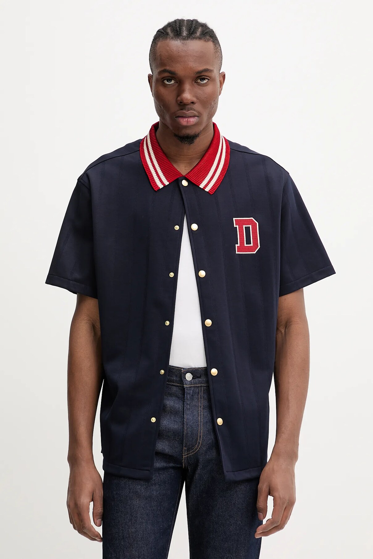 Рубашка La Chemise Drule Sport Drôle De Monsieur, темно-синий
Рубашка La Chemise Drule Sport Drôle De Monsieur, темно-синий