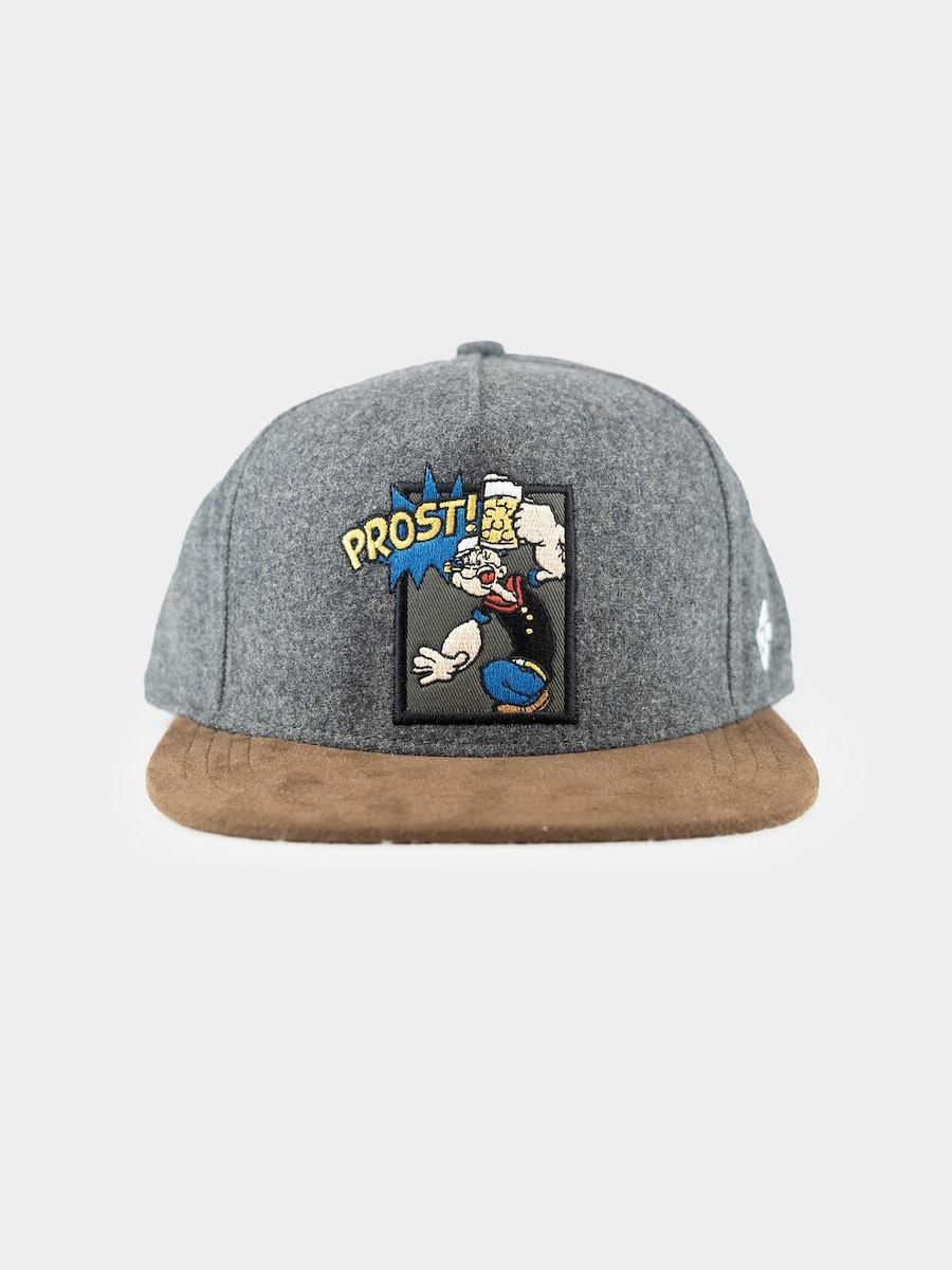 Бейсболка Bavarian Caps Snapback Popeye (one size), антрацит
Бейсболка Bavarian Caps Snapback Popeye (one size), антрацит
