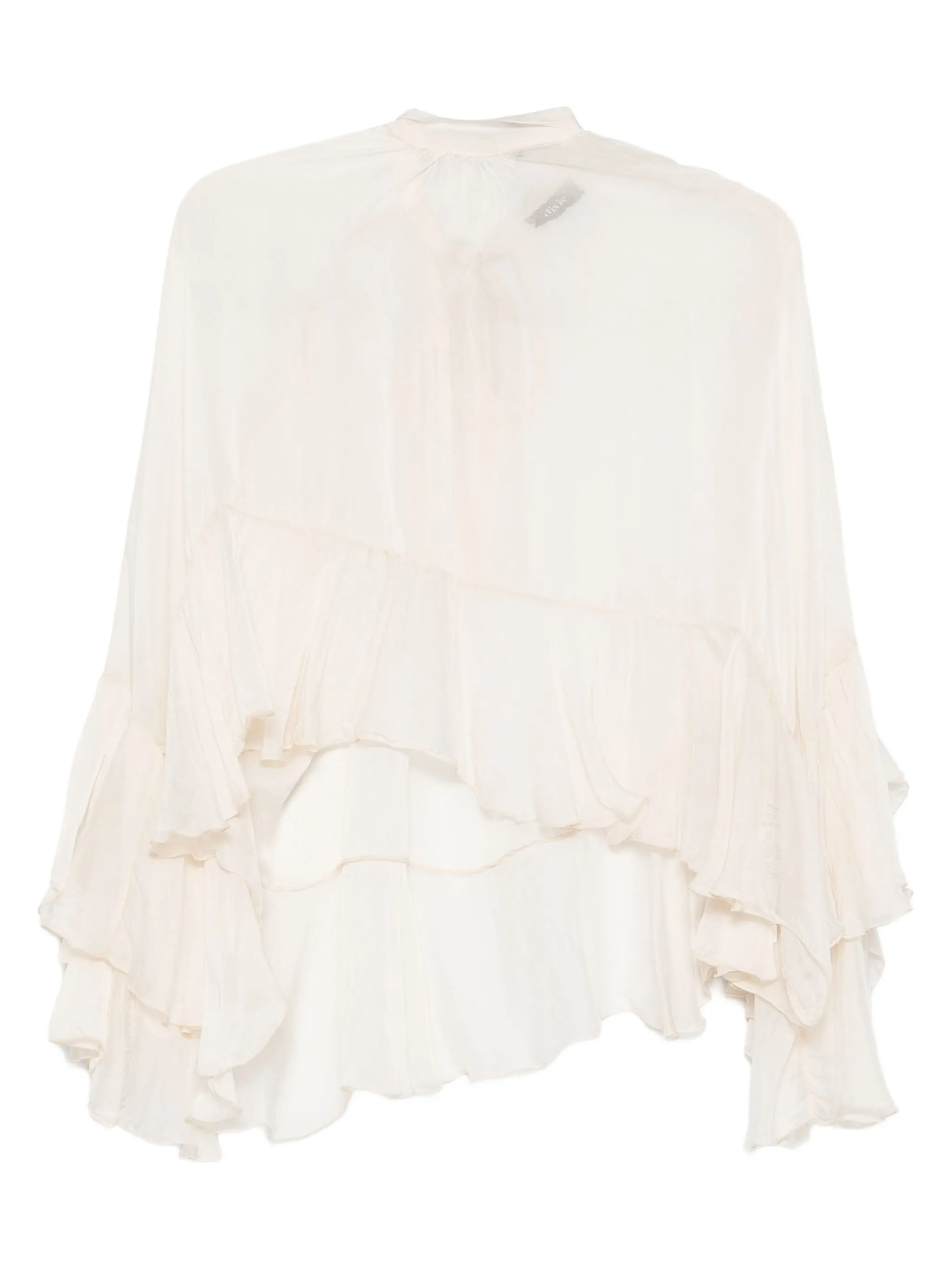 Блузка с завязками на воротнике и оборками Dixie, бежевый
Блузка с завязками на воротнике и оборками Dixie, бежевый