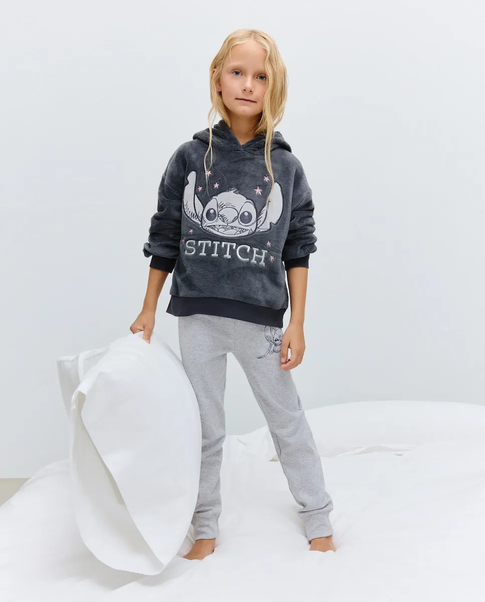 Пижамная кофта в полоску для девочки Cotton Juice, серый
Пижамная кофта в полоску для девочки Cotton Juice, серый