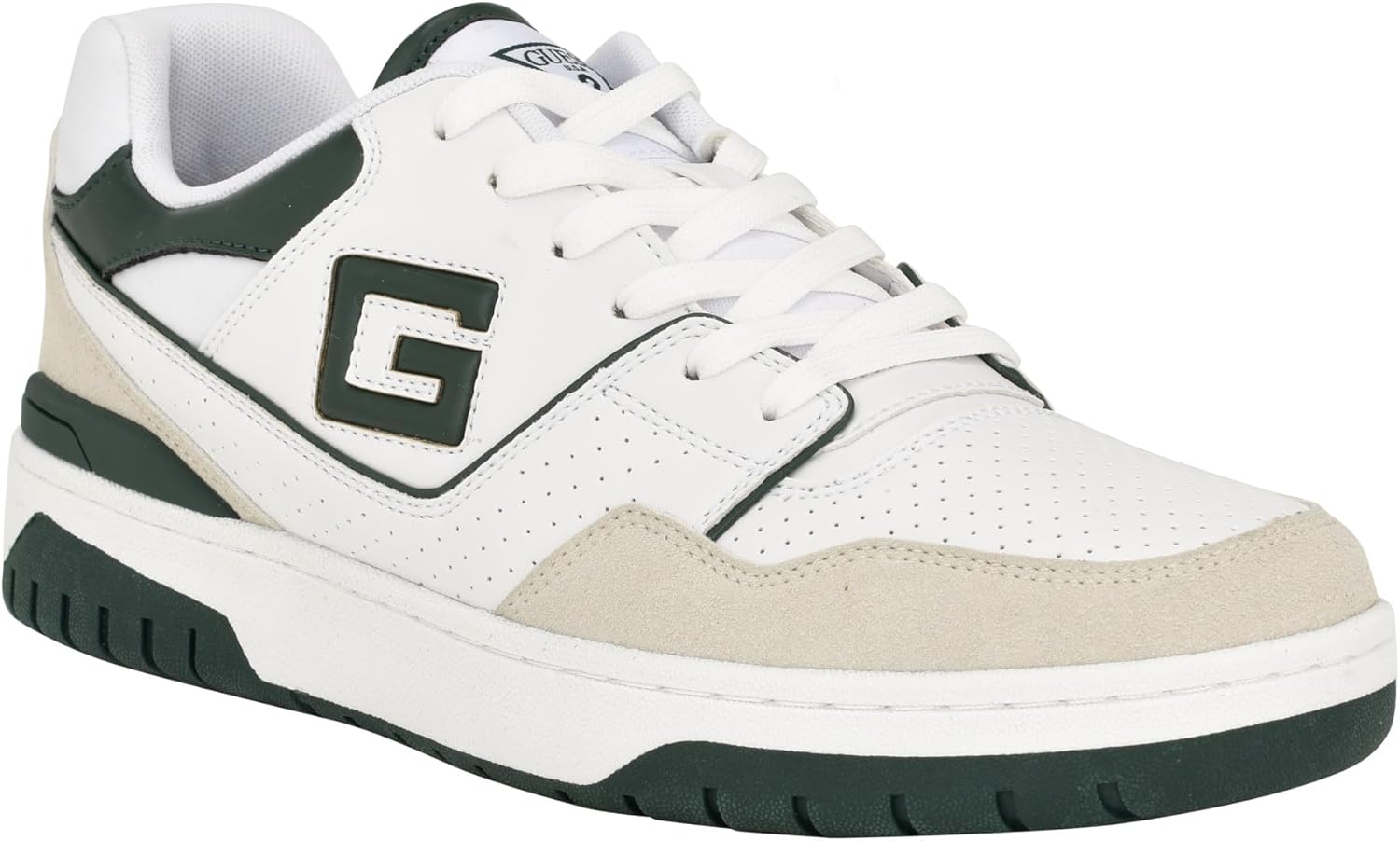 Кроссовки GUESS Mens Narsi, Light Grey/White/Dark Green Multi 040
Кроссовки GUESS Mens Narsi, Light Grey/White/Dark Green Multi 040
