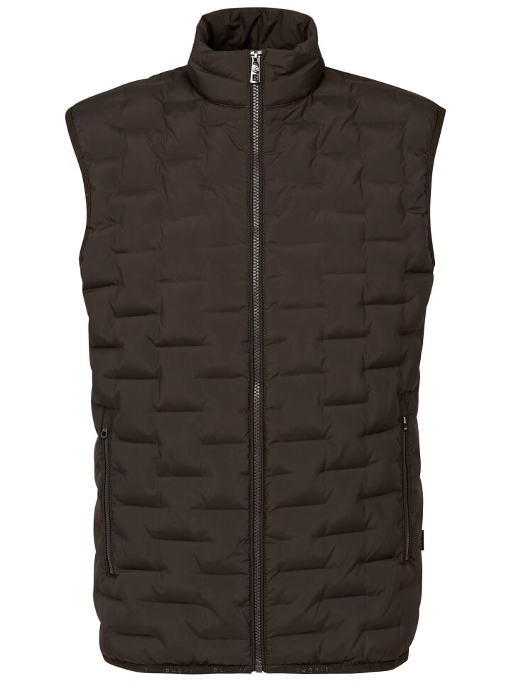 Стеганый жилет Bugatti, коричневый
Стеганый жилет Bugatti, коричневый