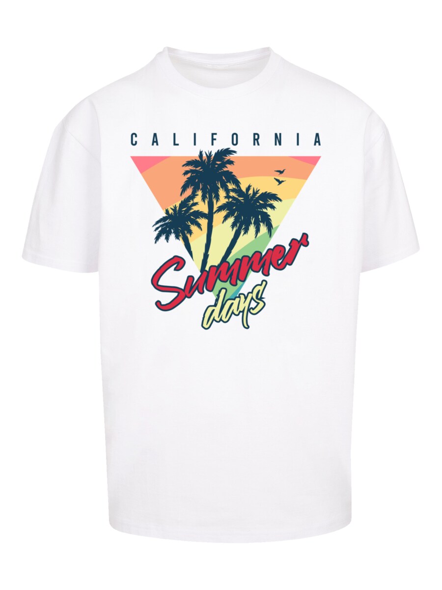 Рубашка F4NT4STIC California Palmen Retro, белый 
Рубашка F4NT4STIC California Palmen Retro, белый