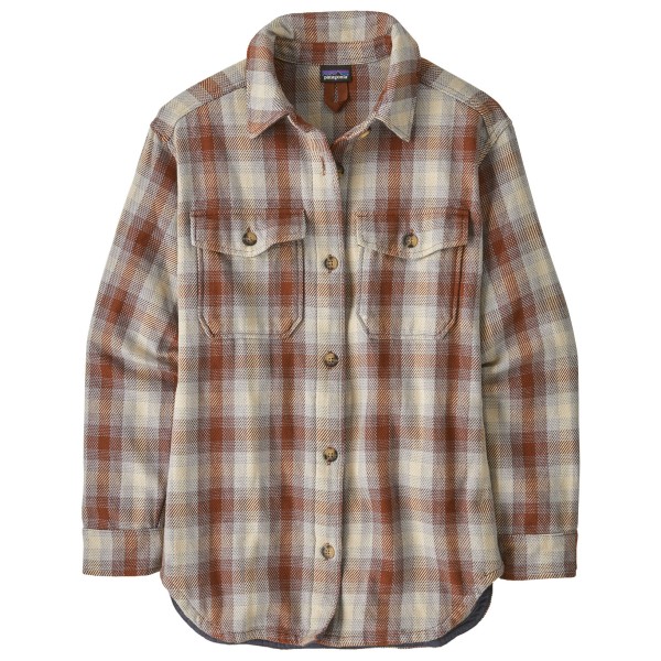 Женская куртка-рубашка Fjord Loft Overshirt Patagonia, Alpenglow: Oar Tan
Женская куртка-рубашка Fjord Loft Overshirt Patagonia, Alpenglow: Oar Tan