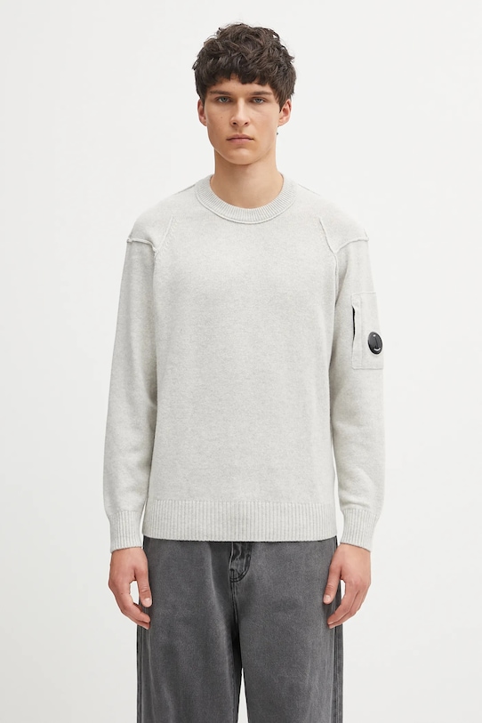 Шерстяной свитер C.P. Company, бежевый
Шерстяной свитер C.P. Company, бежевый