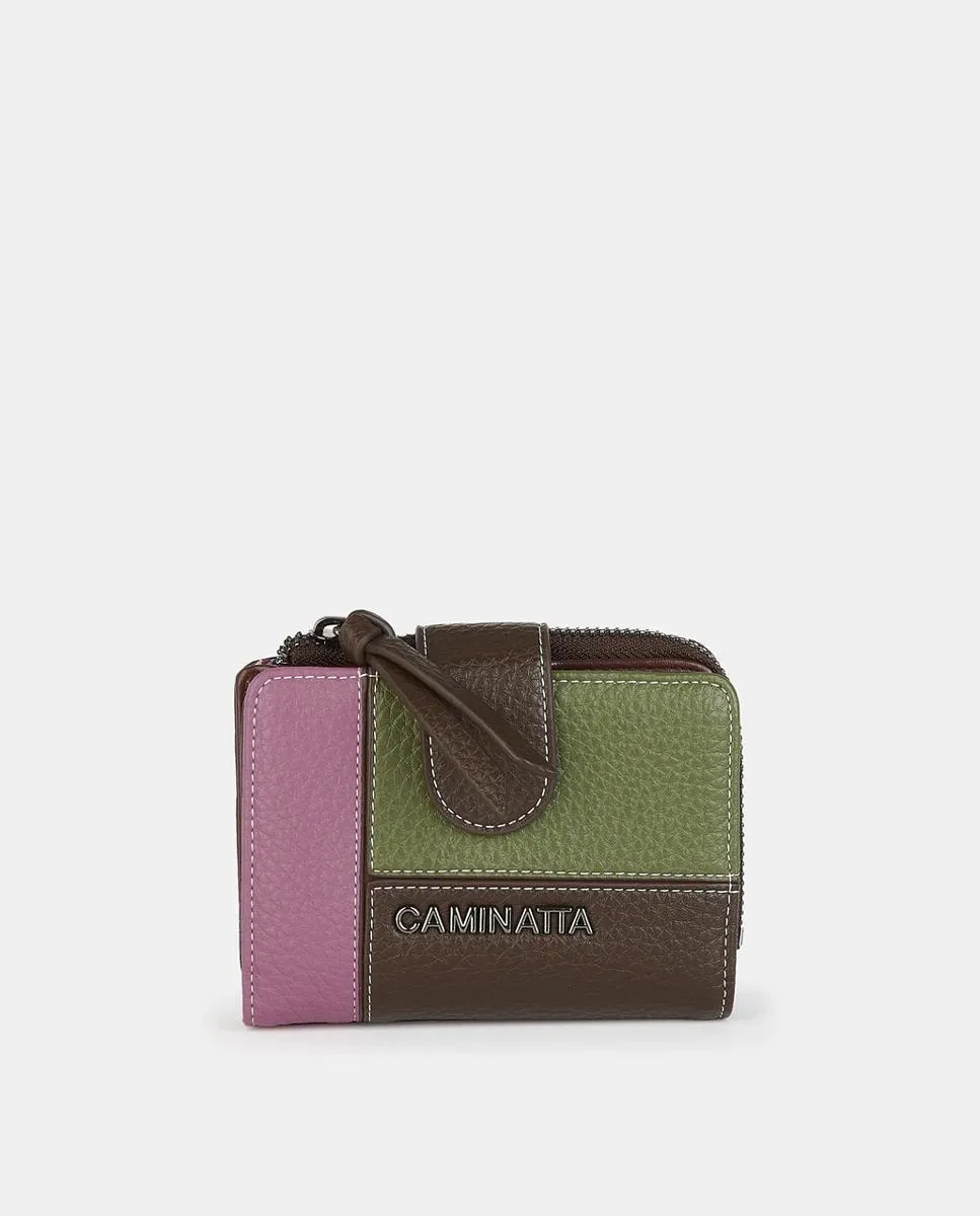 Кошелек с клапаном и молнией Caminatta, коричневый
Кошелек с клапаном и молнией Caminatta, коричневый