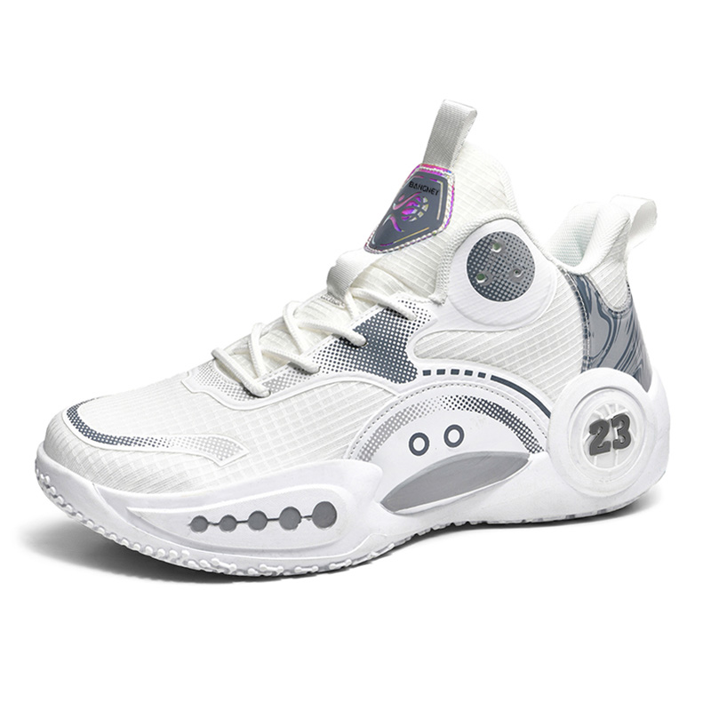 Высокие баскетбольные кроссовки Unisex, устойчивые к истиранию BANGNEY, белый серый
Высокие баскетбольные кроссовки Unisex, устойчивые к истиранию BANGNEY, белый серый