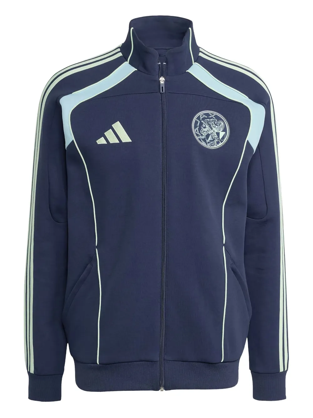 Спортивная толстовка с полосками adidas, синий
Спортивная толстовка с полосками adidas, синий