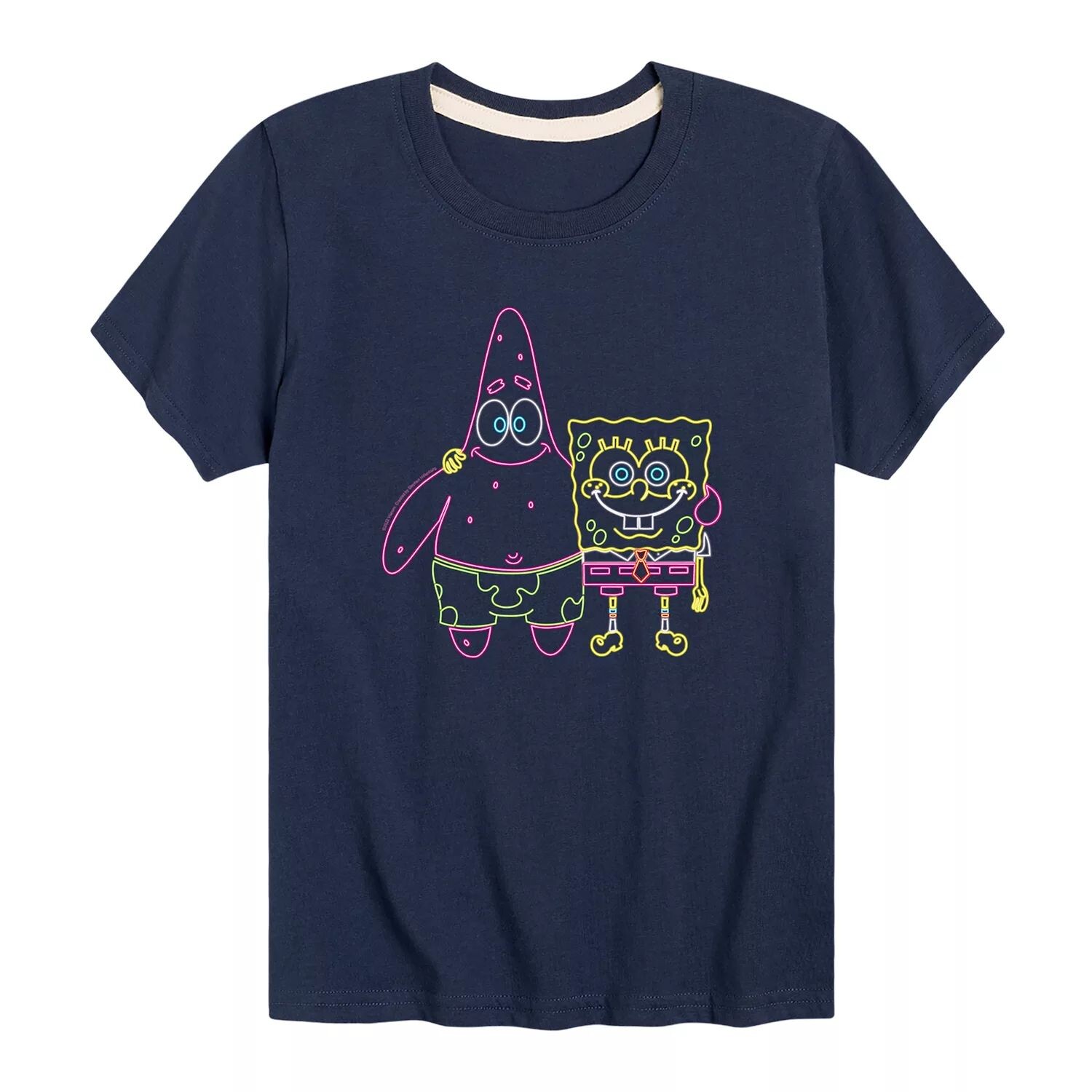 Неоновая футболка с Губкой Бобом и Патриком для мальчиков 8–20 лет Licensed Character, синий
Неоновая футболка с Губкой Бобом и Патриком для мальчиков 8–20 лет Licensed Character, синий