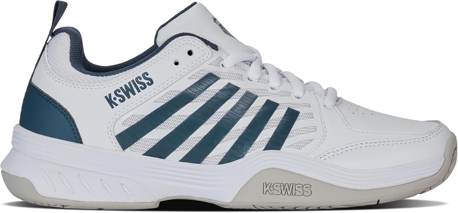Мужские теннисные кроссовки K-Swiss Court Express 2, белый/синий
Мужские теннисные кроссовки K-Swiss Court Express 2, белый/синий