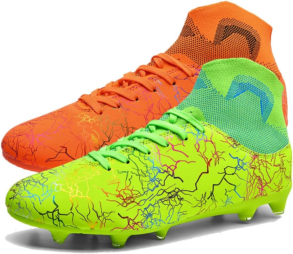 Женские высокие легкие футбольные бутсы ESXGED, удобные футбольные кроссовки для мужчин, шипованные спортивные ботинки для тренировок, оранжевый
Женские высокие легкие футбольные бутсы ESXGED, удобные футбольные кроссовки для мужчин, шипованные спортивные ботинки для тренировок, оранжевый