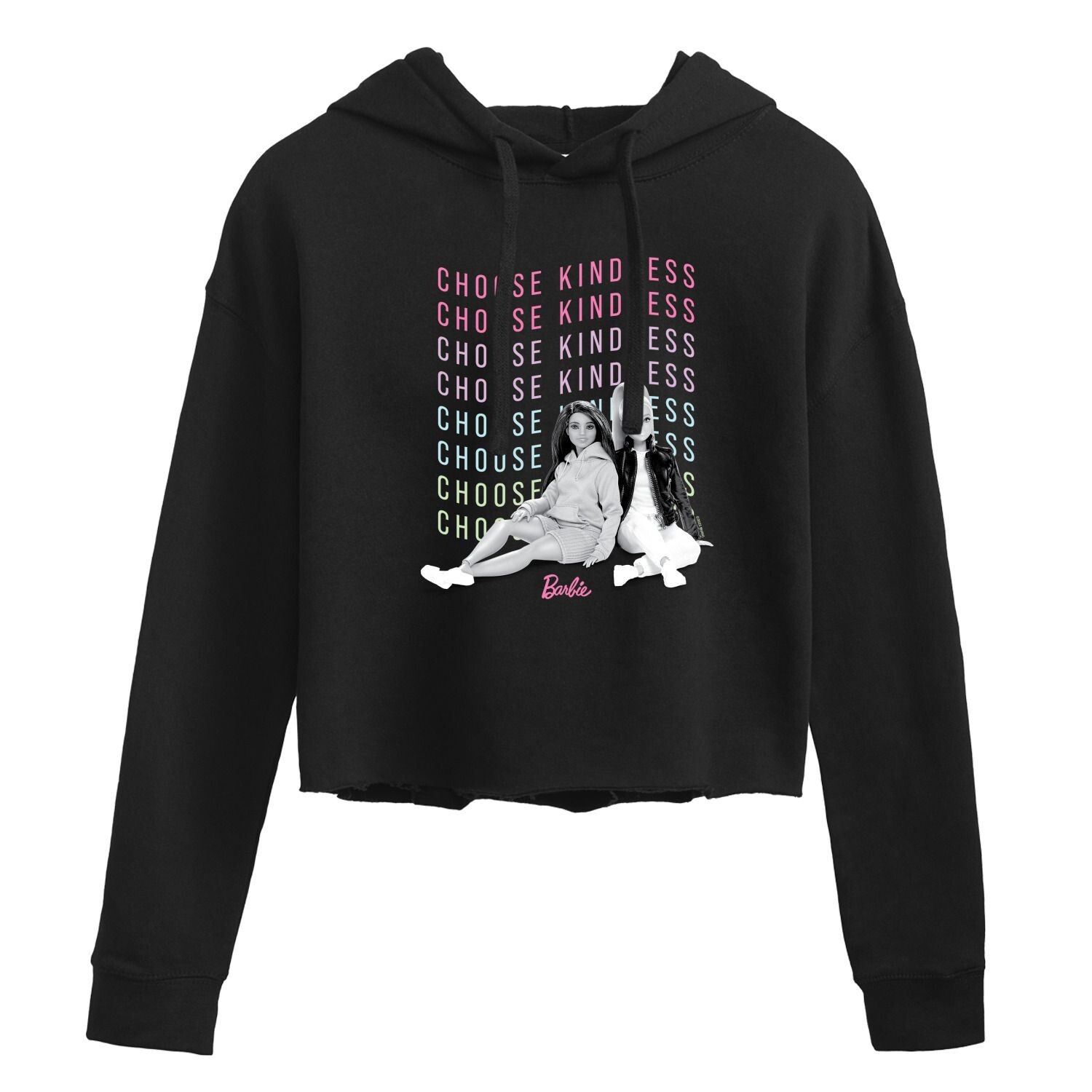 Худи с рисунком Barbie Choose Kindness Licensed Character, черный 
Худи с рисунком Barbie Choose Kindness Licensed Character, черный