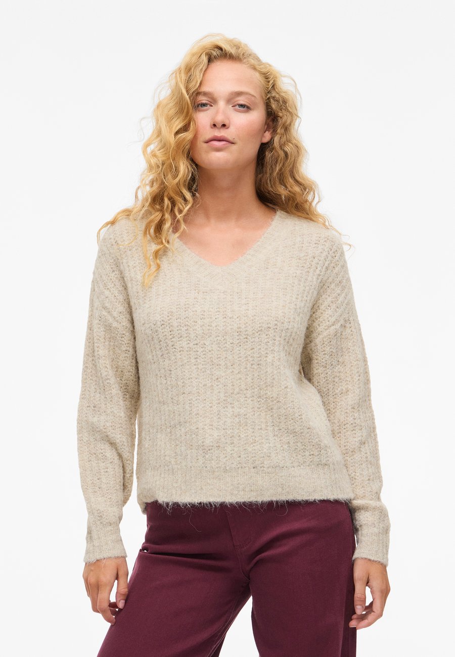 Джемпер VILA VILAMPE VNECK , Super Light Natural Melange/Beige
Джемпер VILA VILAMPE VNECK , Super Light Natural Melange/Beige
