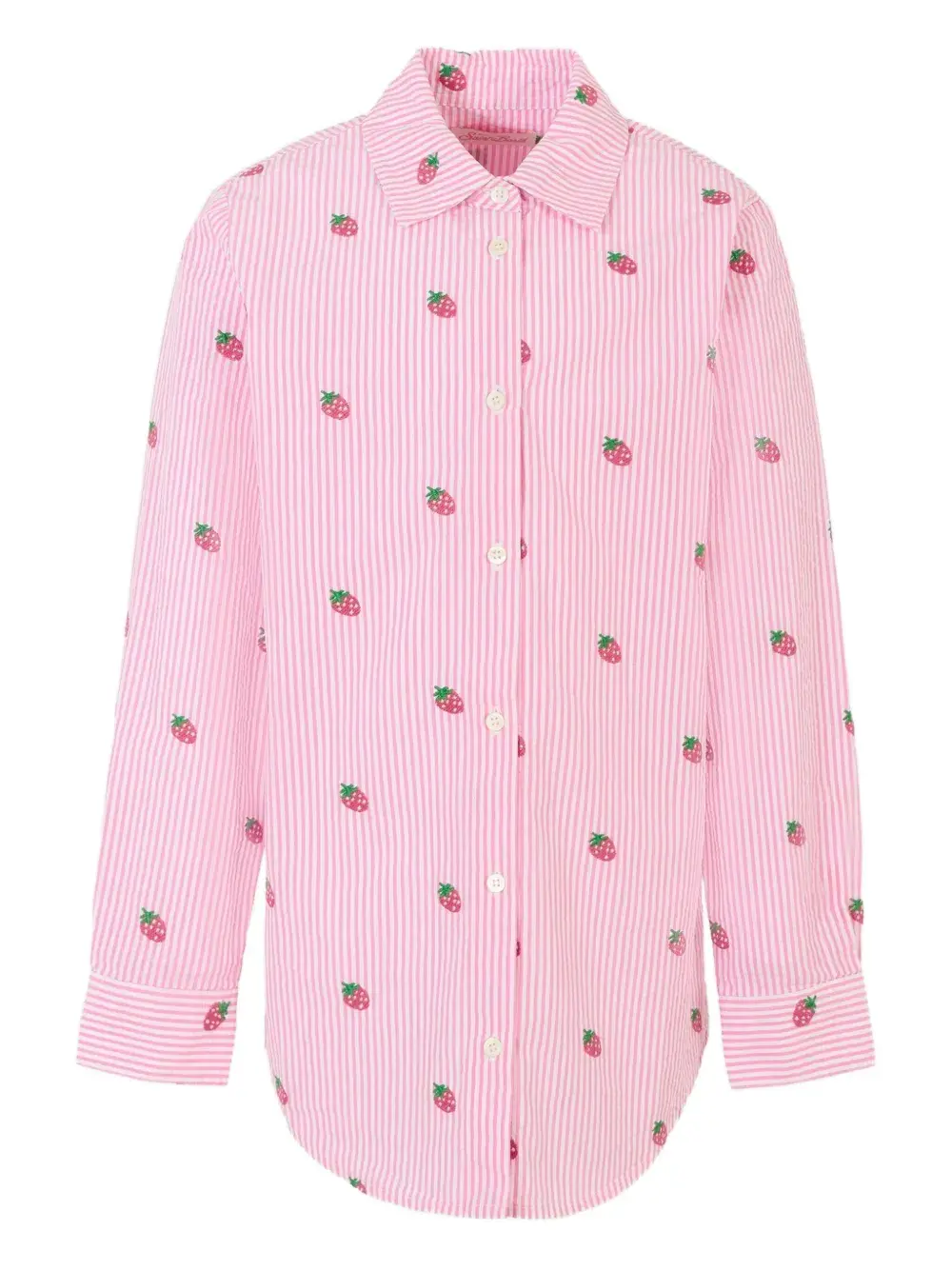 Рубашка Mini Brigitte в полоску с клубничным принтом MC2 Saint Barth Kids, розовый
Рубашка Mini Brigitte в полоску с клубничным принтом MC2 Saint Barth Kids, розовый
