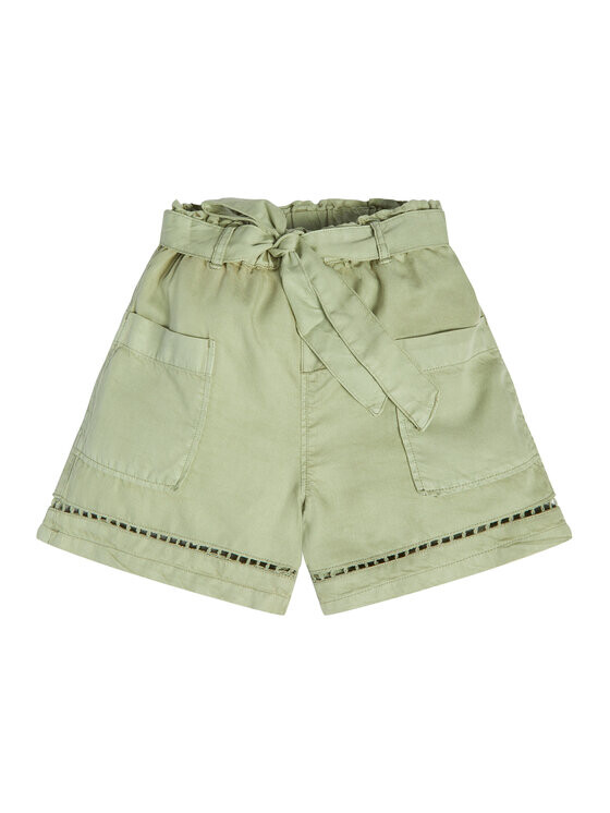 Тканевые шорты свободного кроя Guess, зеленый
Тканевые шорты свободного кроя Guess, зеленый