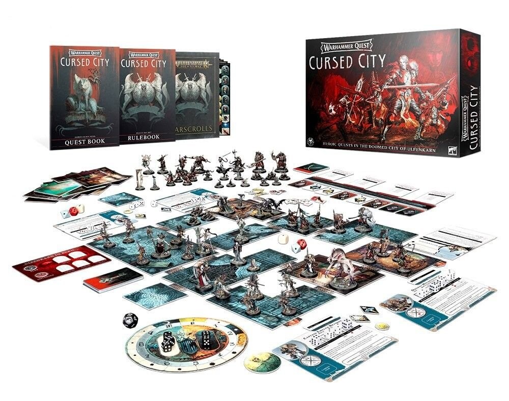 Warhammer Quest: Cursed City, карточная игра, Games Workshop
Warhammer Quest: Cursed City, карточная игра, Games Workshop