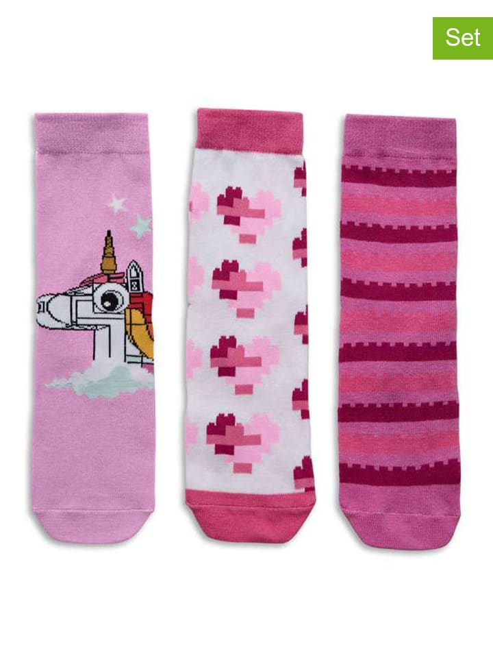LEGO Набор из 3 пар: розовые носки
LEGO Набор из 3 пар: розовые носки