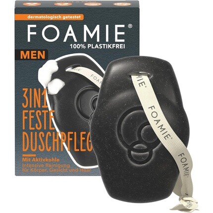 Foamie 3-в-1 фиксированный уход за душем What A Man Твердый гель для душа и шампунь для мужчин с активированным углем 90г, Серый, Foamie 3-в-1 фиксированный уход за душем What A Man Твердый гель для душа и шампунь для мужчин с активированным углем 90г
Foamie 3-в-1 фиксированный уход за душем What A Man Твердый гель для душа и шампунь для мужчин с активированным углем 90г, Серый, Foamie 3-в-1 фиксированный уход за душем What A Man Твердый гель для душа и шампунь для мужчин с активированным углем 90г