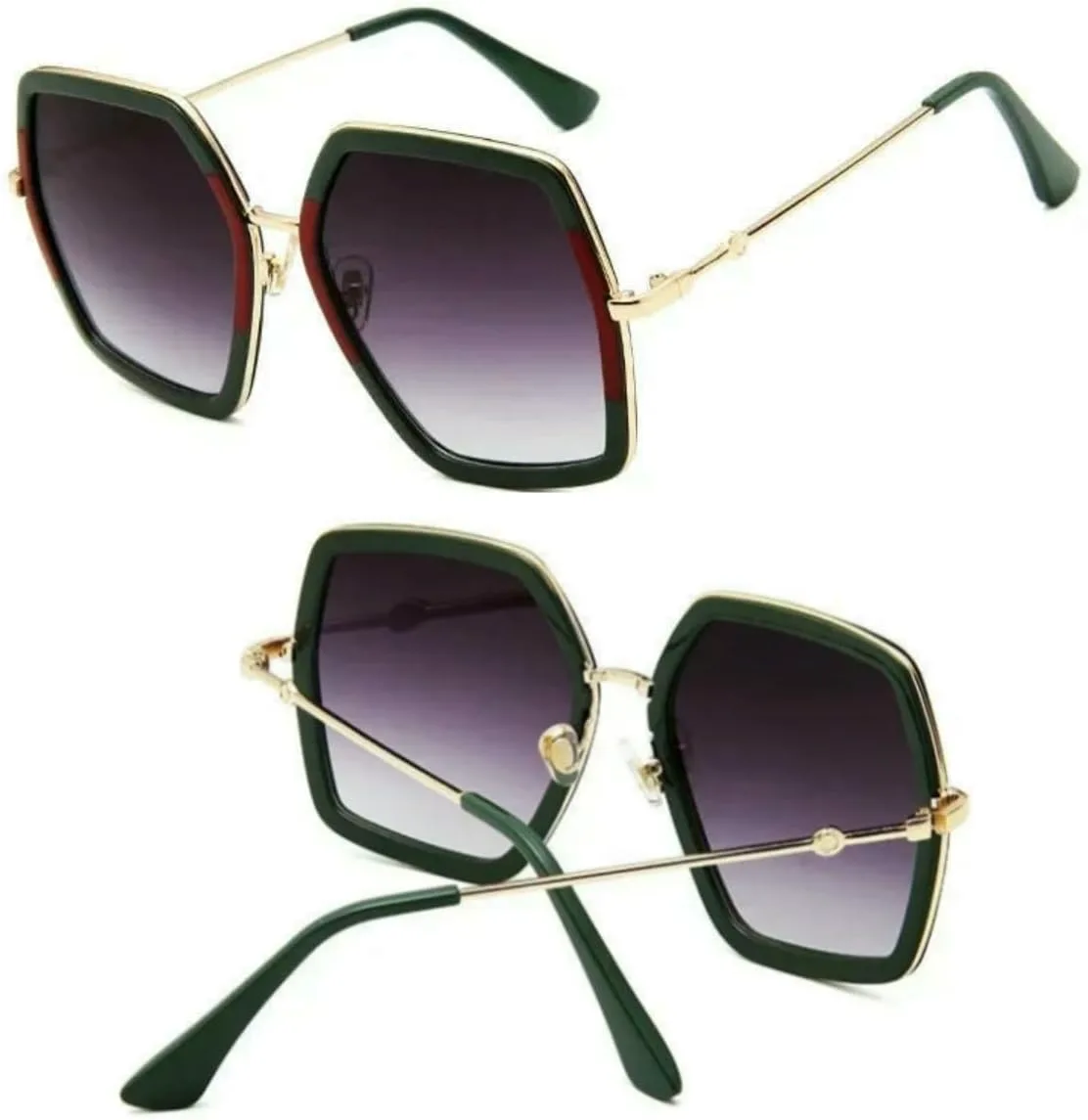 Женские солнцезащитные очки неправильной шестиугольной формы, модные солнцезащитные очки в крупной оправе, трендовые очки с защитой от УФ-излучения UV400 DMMWCX, C2
Женские солнцезащитные очки неправильной шестиугольной формы, модные солнцезащитные очки в крупной оправе, трендовые очки с защитой от УФ-излучения UV400 DMMWCX, C2