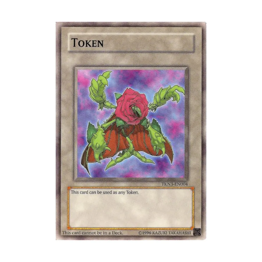 CCG Жетон регенерирующей розы (обычный), Yu-Gi-Oh - Token Card - Singles
CCG Жетон регенерирующей розы (обычный), Yu-Gi-Oh - Token Card - Singles