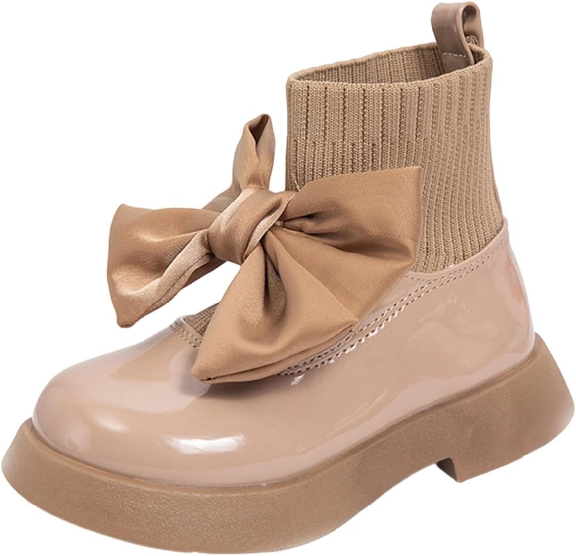 Ботильоны с бантом на щиколотке, низкий массивный каблук, для осени и зимы, из искусственной кожи, с вязаным свитером, пэчворк, милые платьевые туфли Generic, Khaki
Ботильоны с бантом на щиколотке, низкий массивный каблук, для осени и зимы, из искусственной кожи, с вязаным свитером, пэчворк, милые платьевые туфли Generic, Khaki