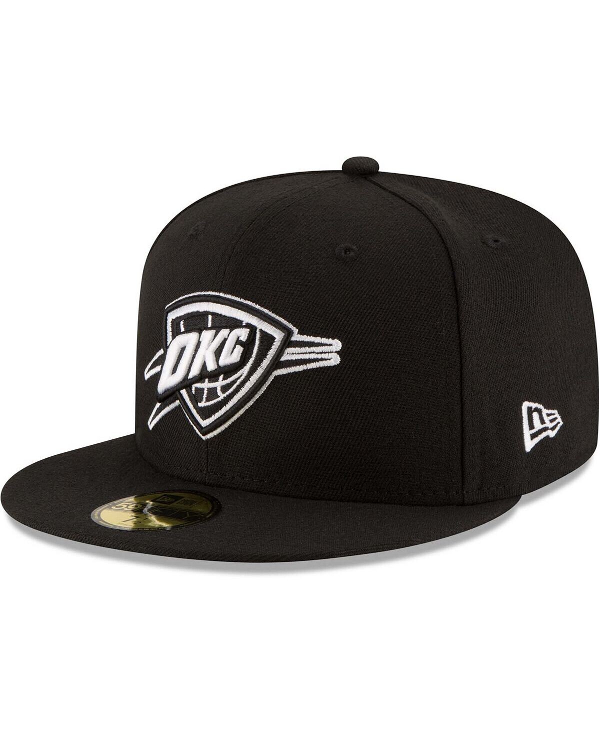 Мужская черная приталенная шляпа с черно-белым логотипом Oklahoma City Thunder 59FIFTY New Era
Мужская черная приталенная шляпа с черно-белым логотипом Oklahoma City Thunder 59FIFTY New Era