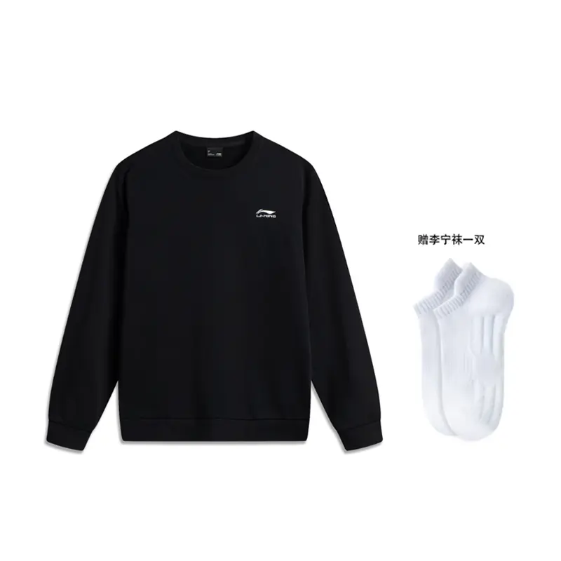 LINING Спортивная мода коллекция свитшот men's black, Черный, LINING Спортивная мода коллекция свитшот men's black
LINING Спортивная мода коллекция свитшот men's black, Черный, LINING Спортивная мода коллекция свитшот men's black