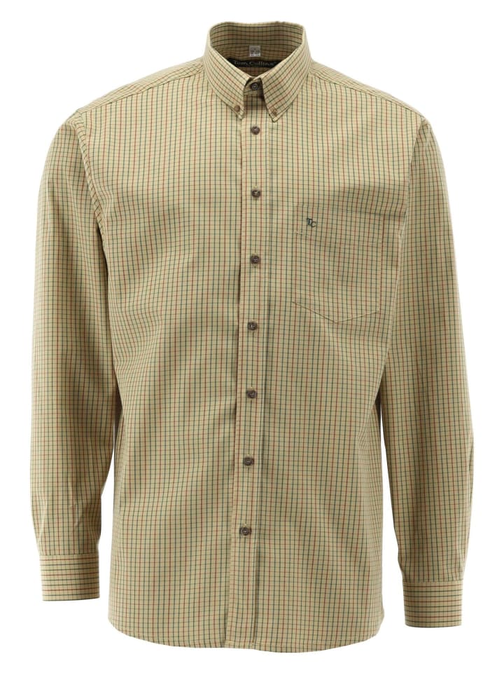 Tom Collins Рубашка «Овуно» среднего бежевого цвета
Tom Collins Рубашка «Овуно» среднего бежевого цвета