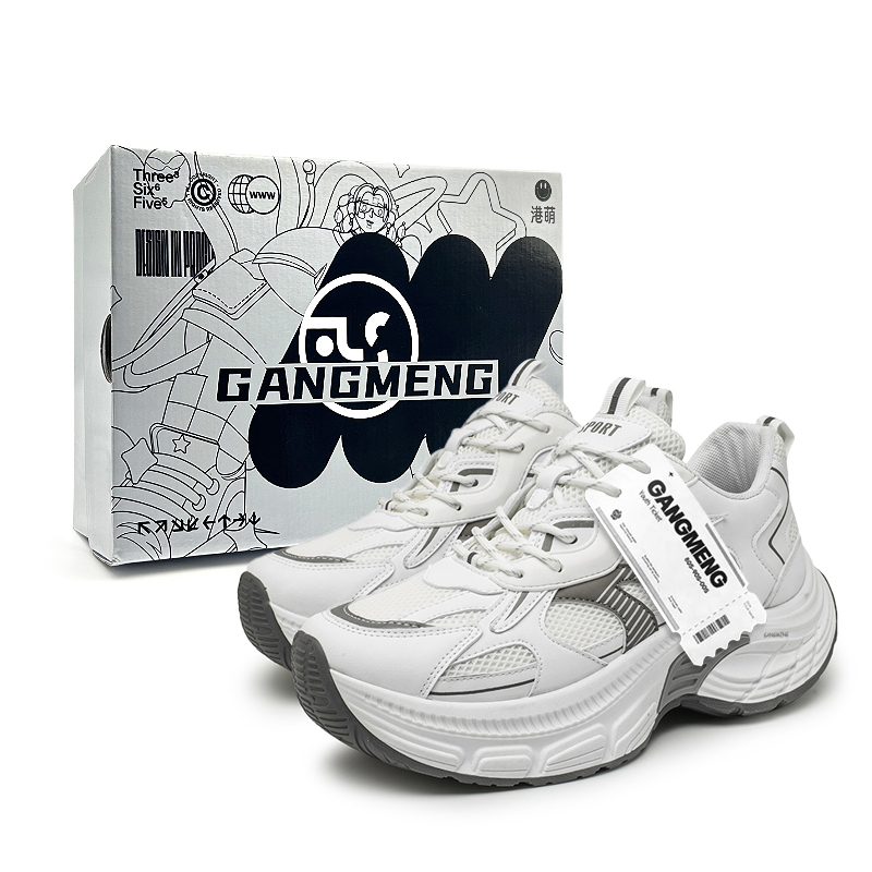 Нескользящие, износостойкие, дышащие низкие кроссовки на массивной подошве для мужчин Hong Kong Meng, White Box
Нескользящие, износостойкие, дышащие низкие кроссовки на массивной подошве для мужчин Hong Kong Meng, White Box