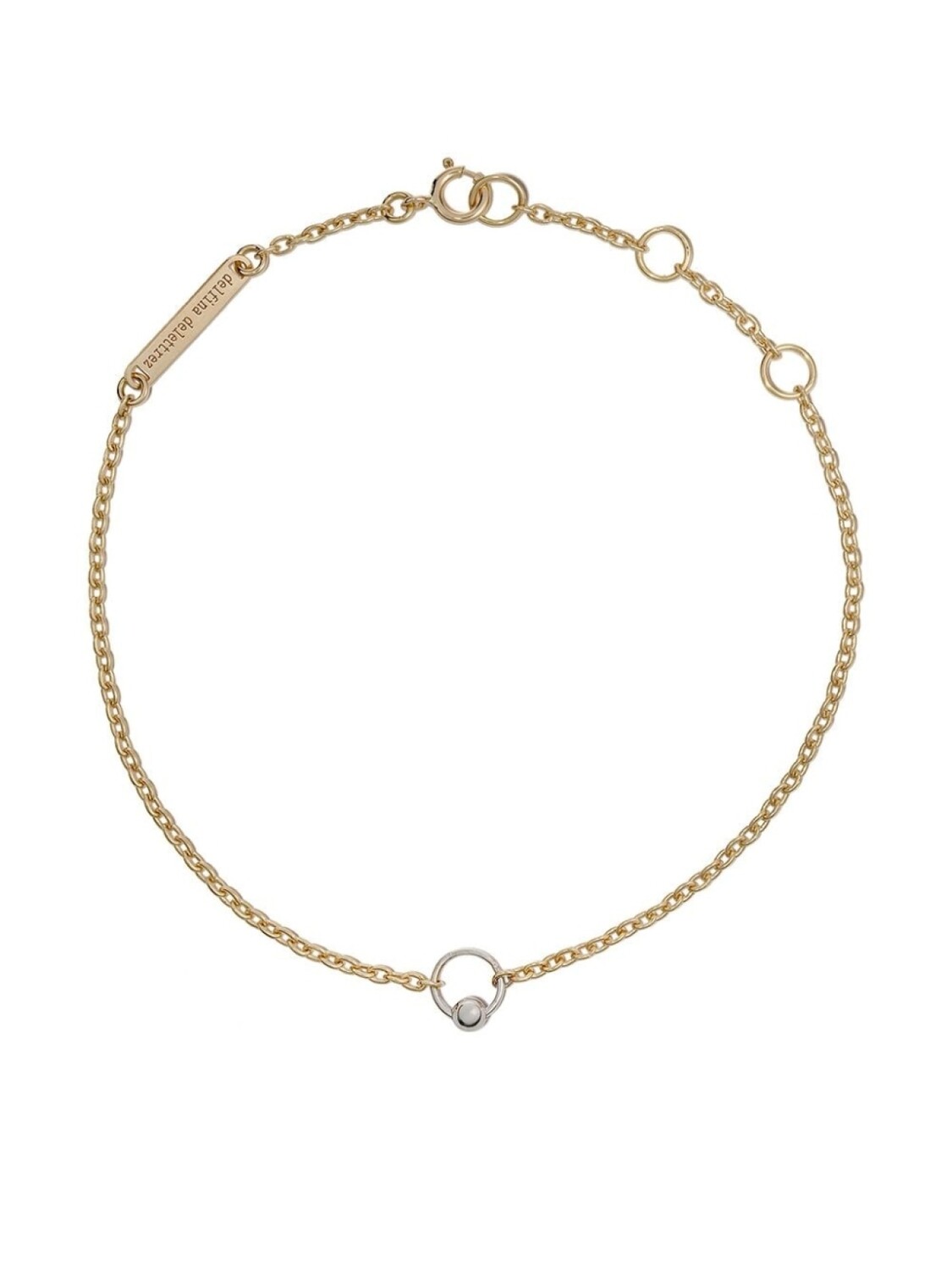 Золотой браслет Two in One Delfina Delettrez
Золотой браслет Two in One Delfina Delettrez