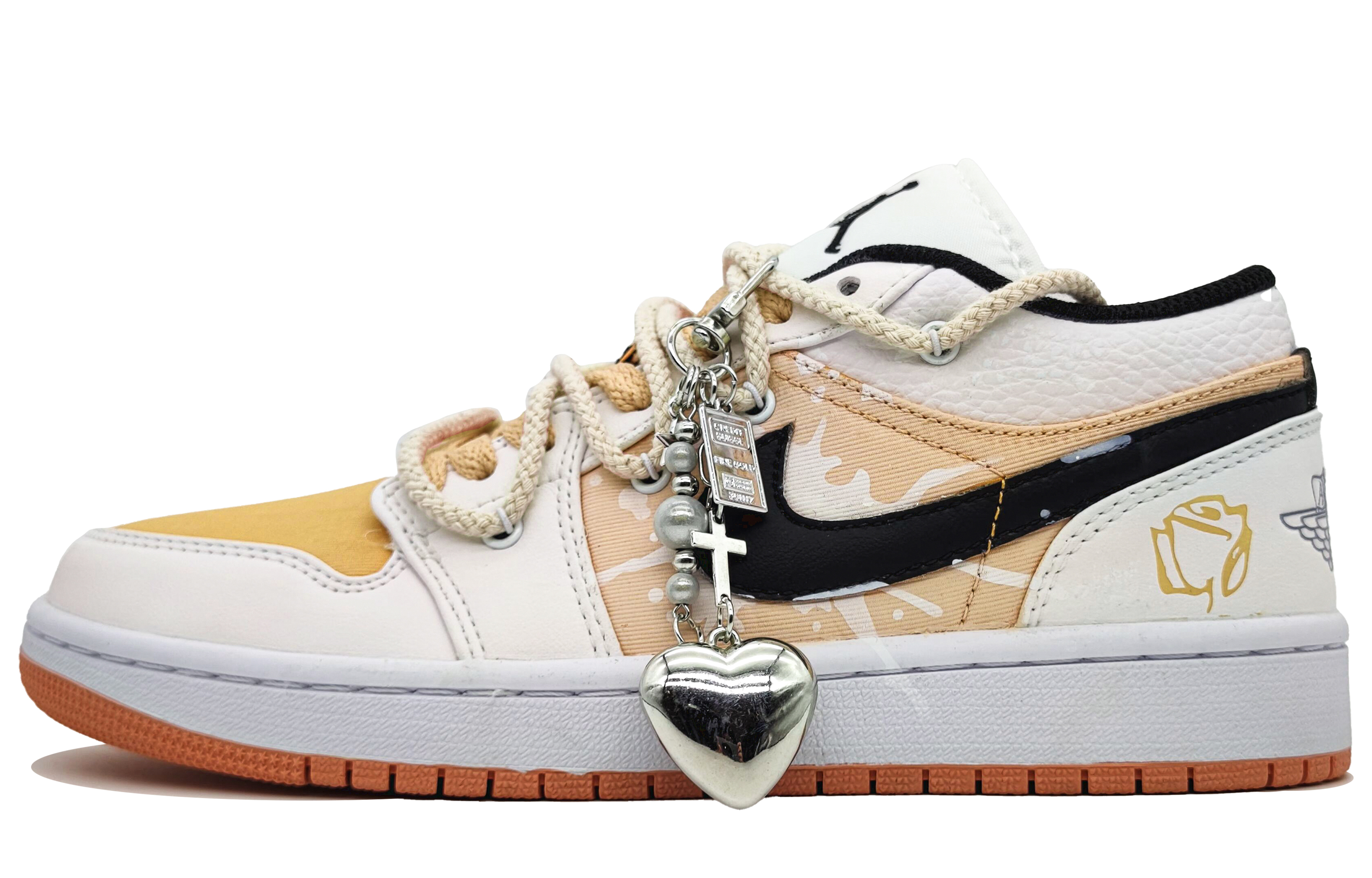 Детские баскетбольные кроссовки Air 1 Low с противоскользящей подошвой и износостойким верхом для подростков Jordan, желтый
Детские баскетбольные кроссовки Air 1 Low с противоскользящей подошвой и износостойким верхом для подростков Jordan, желтый