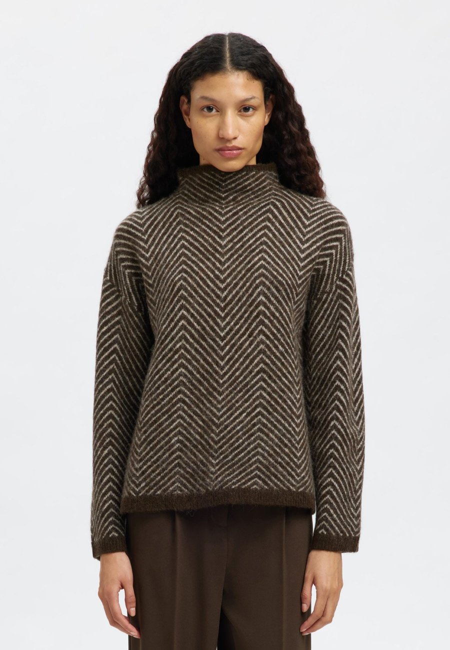 Джемпер Selected Femme SLFLULU HERRINGBONE HIGH NECK, Delicioso/Birch/Green
Джемпер Selected Femme SLFLULU HERRINGBONE HIGH NECK, Delicioso/Birch/Green