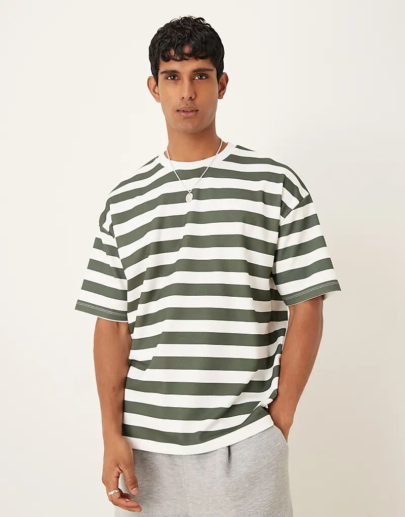 Футболка свободного кроя ASOS DESIGN breathMAX с крупными зелеными и белыми полосками, Зеленый, Футболка свободного кроя ASOS DESIGN breathMAX с крупными зелеными и белыми полосками
Футболка свободного кроя ASOS DESIGN breathMAX с крупными зелеными и белыми полосками, Зеленый, Футболка свободного кроя ASOS DESIGN breathMAX с крупными зелеными и белыми полосками