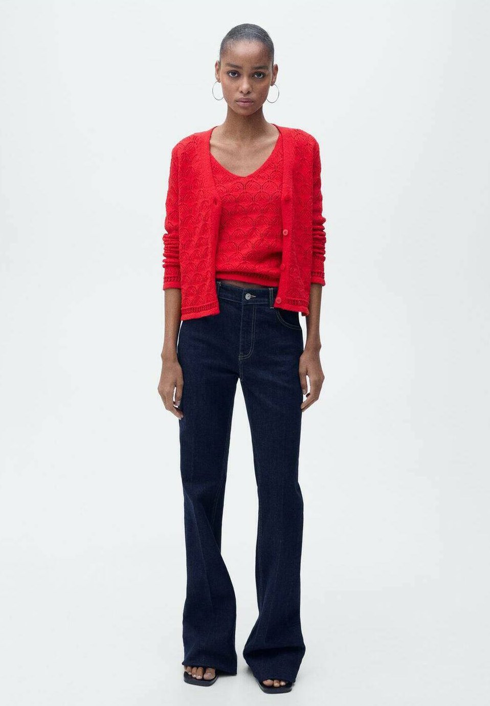 Кардиган SITO Mango, красный 
Кардиган SITO Mango, красный