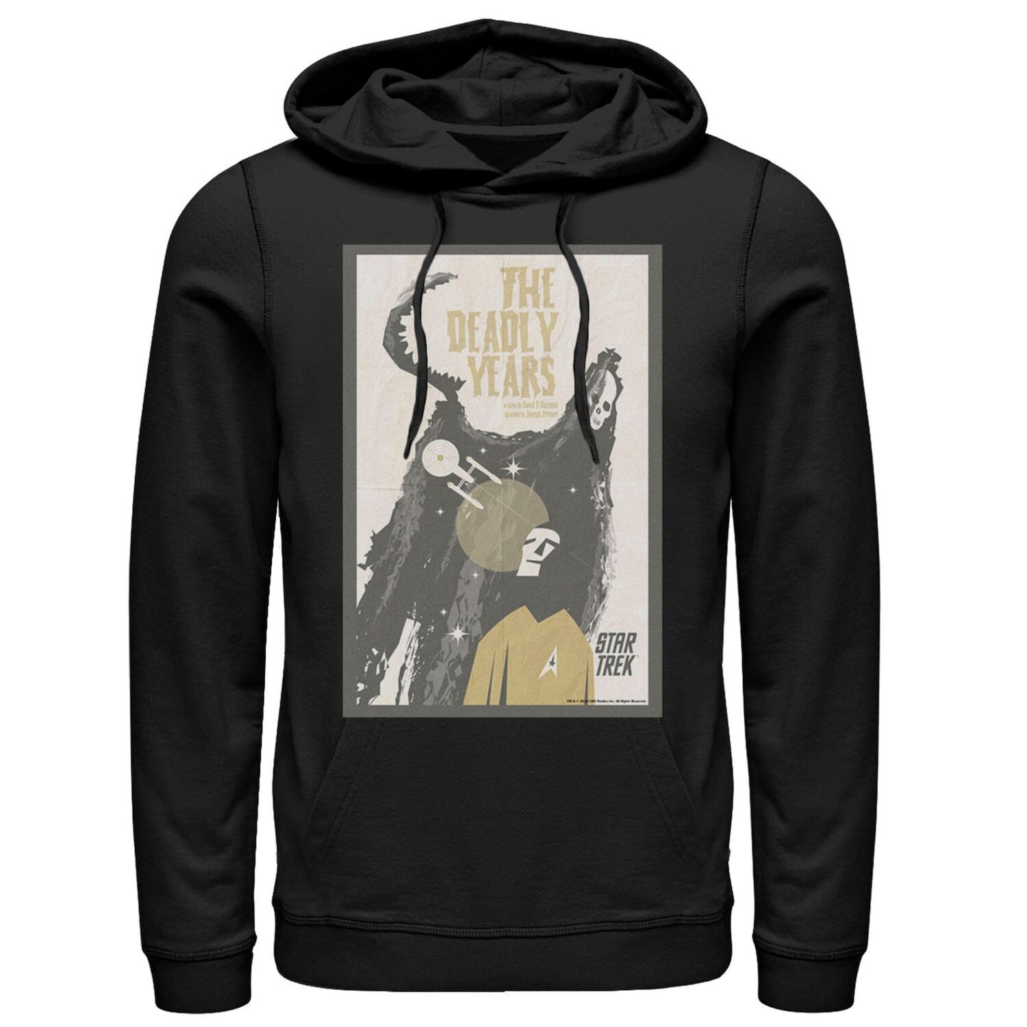 Мужская толстовка с плакатом Star Trek The Original Series The Deadly Years Licensed Character
Мужская толстовка с плакатом Star Trek The Original Series The Deadly Years Licensed Character